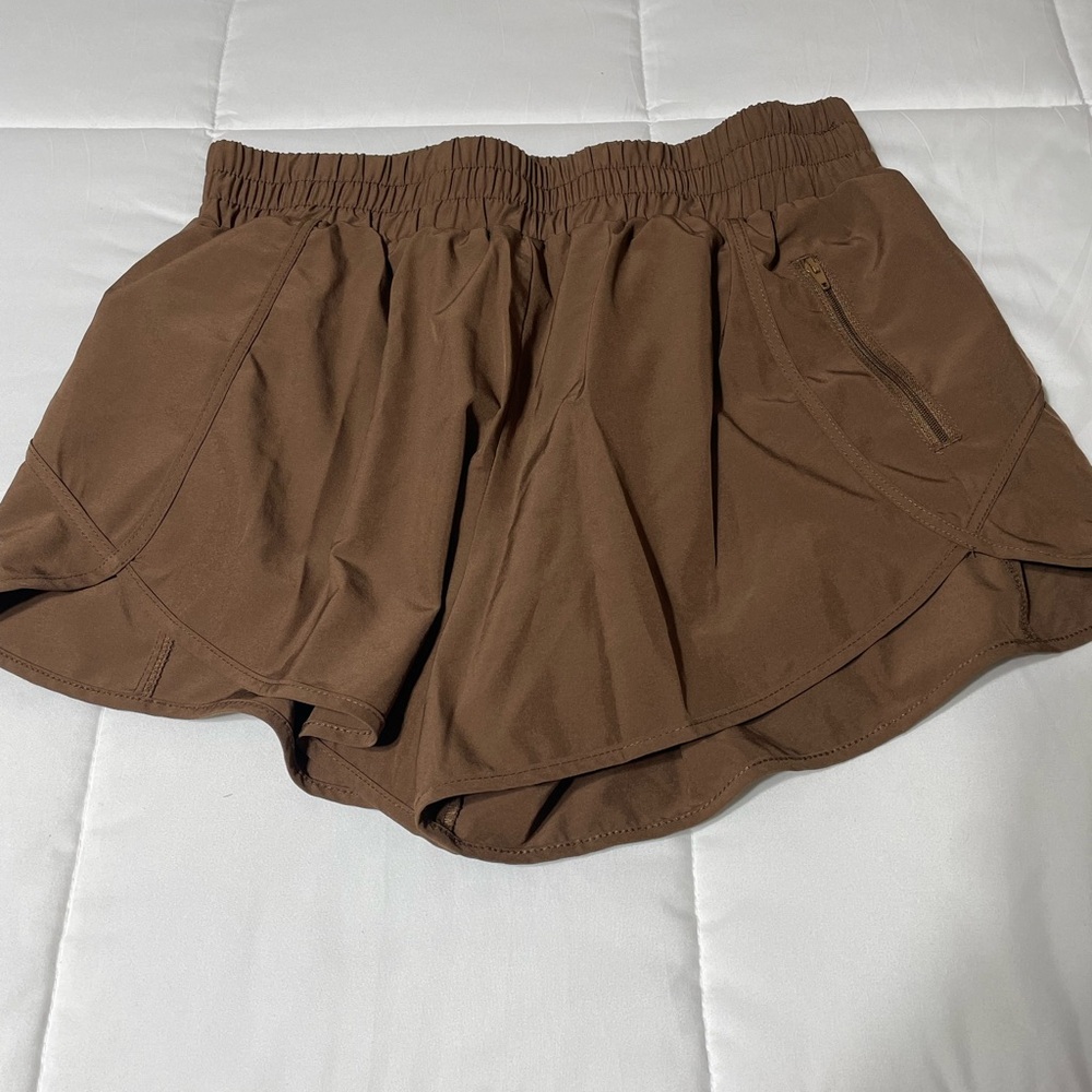Brown Women's Athletic Shorts